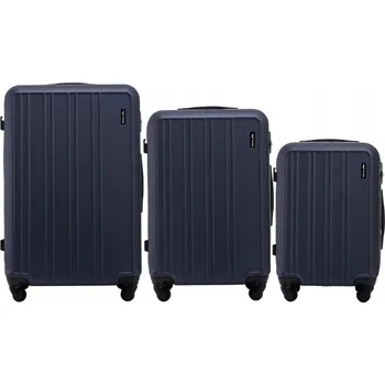 Wings Sada pevných kufrů ABS Harrier 198 l