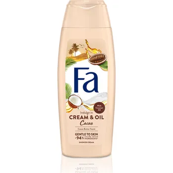 Koupelová kosmetika Fa sprchový gel 250 ml Cream & Oil - Kakaové máslo & Kokosový olej