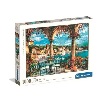 Puzzle Puzzle 1000 elementów. HQ Balcony view of Lake Como (PL)