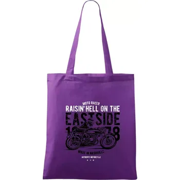 Raisin Hell Moto Racer - Taška bavlněná - 42 x 38 cm ( Fialová )