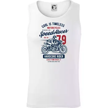 Speed Racer Motorcycles - Tílko pánské Core - L ( Bílá )
