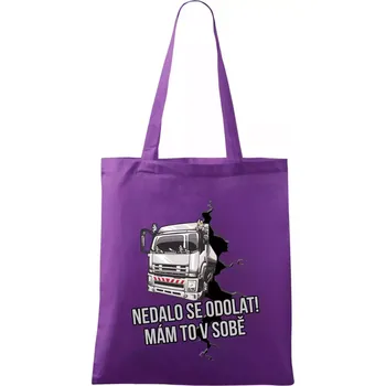 Nedalo se odolat, mám to v sobě kamion - Taška bavlněná - 42 x 38 cm ( Fialová )