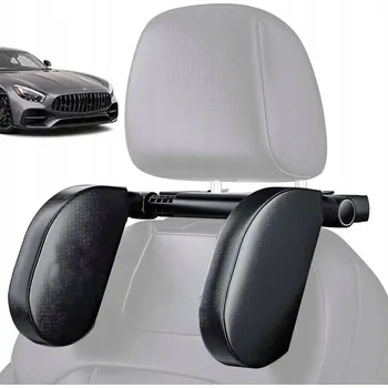 Polštář POLŠTÁŘ NA OPĚRKU HLAVY Z PAMĚŤOVÉ PĚNY JE POHODLNÝ A MĚKKÝ PRO AUTO 22*28*26 CM