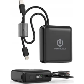 Powerbanka Powerbank PowerLocus 10000mAh PD 20W Rychlé nabíjení USB-C + Lightning