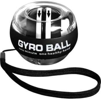 Gyroskopická posilovací koule na zápěstí s autostartem 7 x 5,7 cm Trenažér úchopu a předloktí Silikonový grip Bez baterií