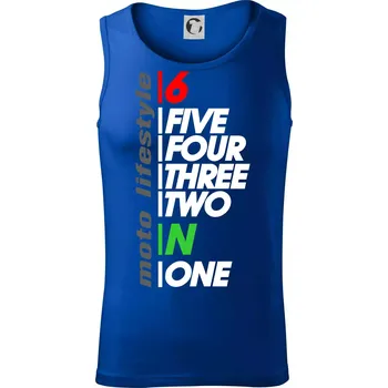 Moto lifestyle - Tílko pánské Core - L ( Královská modrá )