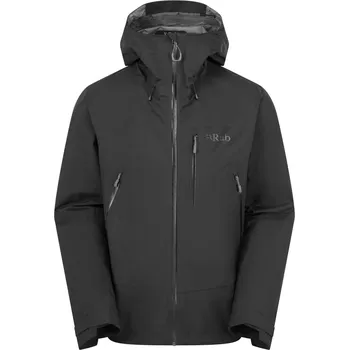 Pánská móda Pánská nepromokavá bunda Rab Downpour Mountain Barva: Black, Velikost: M