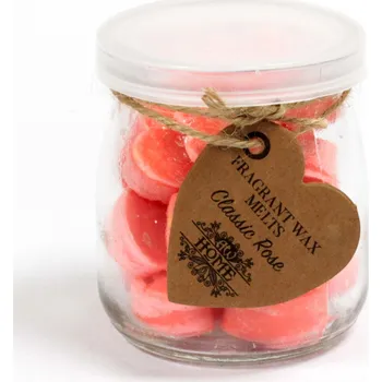 vonný vosk Sojové Vonné Vosky ve tvaru srdce Varianta: Klasická Růže -