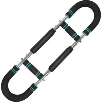 Nastavitelný posilovač paží ve tvaru U s pěnovými madly Pružinová tyč na triceps hrudník předloktí Domácí posilovací náčiní