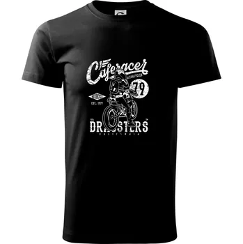 Pánské tričko Caferacer79 - Triko extra velké (5-8XL) - 6XL ( Černá )