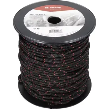 Startovací šňůra 2,8 mm, Kramp, černo-červená, metráž