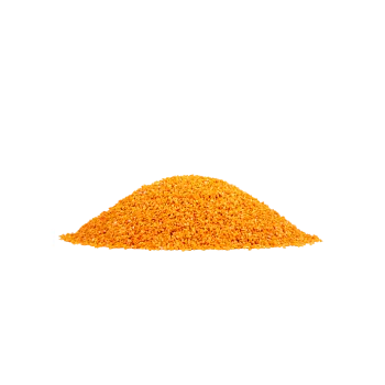 Písek na pískování Dekorační drť hrubá 500g/ žlutá pomeranč č.05 dh05