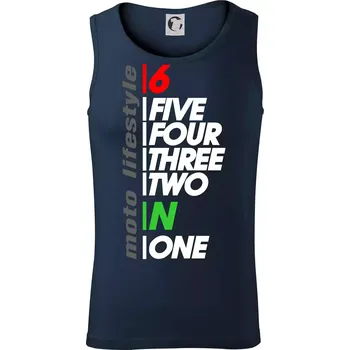 Moto lifestyle - Tílko pánské Core - XL ( Námořní modrá (velmi tmavá - téměř černá) )
