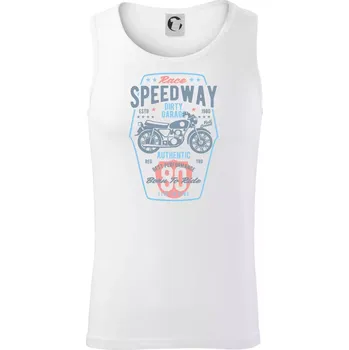 Speedway Motorcycle - Tílko pánské Core - 2XL ( Bílá )