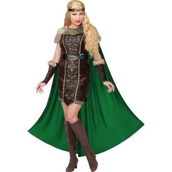 Karnevalový kostým Viking, dámský kostým - L