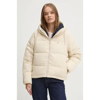 Dámská bunda Bunda Tommy Jeans DW0DW18841 béžová 08X, vel. XL