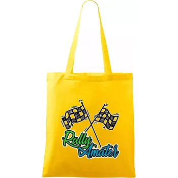 Rally amatér - Taška bavlněná - 42 x 38 cm ( Žlutá )