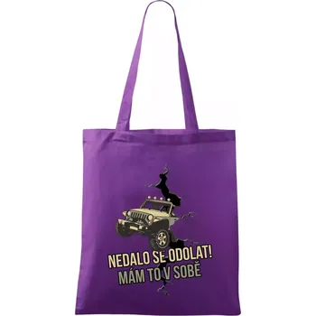 Nedalo se odolat, mám to v sobě offroad - Taška bavlněná - 42 x 38 cm ( Fialová )