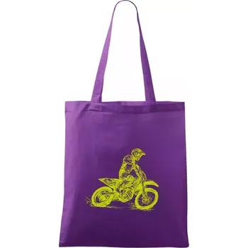 Crosska zelená - Taška bavlněná - 42 x 38 cm ( Fialová )
