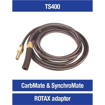 Palivový systém pro motocykl OPTIMATE TEcmATE adaptér synchronizátoru karburátoru TS110 CARBMATE do motoru ROTAX (kabel 2x1,8m) (OPTIMATE TEcmATE adaptér synchronizátoru karburátoru TS110 CARBMATE do motoru ROTAX (kabel 2x1,8m))