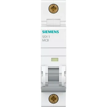 Jistič Siemens jistič 5SY4106‑6, 6 A, B‑charakteristika, 10 kA (1‑pólový)