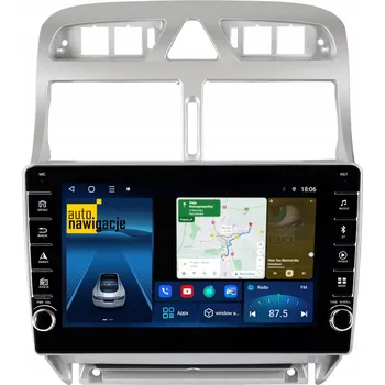 Autorádio AUTORÁDIO S GPS NAVIGACÍ PEUGEOT 307 2001-2008 ANDROID