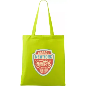 Garage New York - Taška bavlněná - 42 x 38 cm ( Limetková )