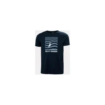 Pánské tričko Helly Hansen Shoreline T-shirt 3.0 navy pánské tričko tmavě modrá/světle modrá M