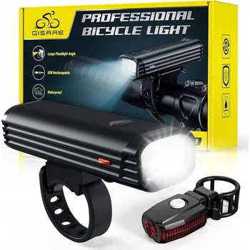 Cyklosvítilna Gisaae K930 Sada USB světel na kolo