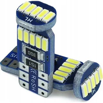 Povinná bezpečnostní výbava Žárovka Interlook T10-15SMD-4014-CB2 W5W 1 ks