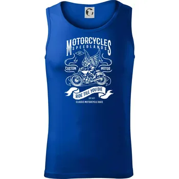 Motorcycles speedlands - Tílko pánské Core - S ( Královská modrá )