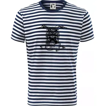 Pánské oblečení Biker Motorcycle motorka - Triko na vodu - M ( Prouhovaná )