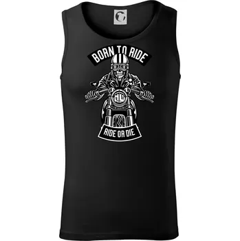 Pánské termoprádlo Lebka ride or die - Tílko pánské Core - M ( Černá )