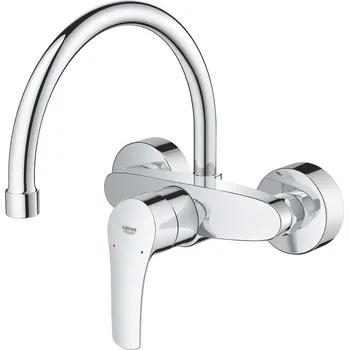 Vodovodní baterie Grohe Dřezová baterie Eurosmart New s otočným ramínkem 150 mm chrom 32482003