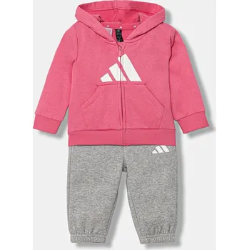 Dětská tepláková souprava adidas JM0879 růžová 38X, vel. 74
