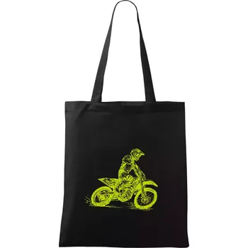 Crosska zelená - Taška bavlněná - 42 x 38 cm ( Černá )