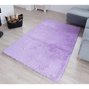 Koberec Plyšový koberec TOP - FIALOVÝ (80x150 cm )