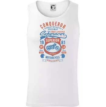 Conqueror Speedway - Tílko pánské Core - M ( Bílá )