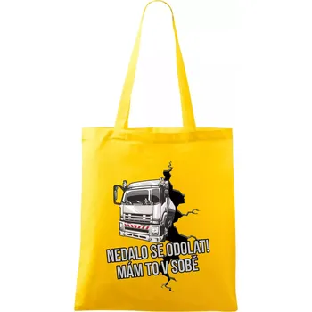 Nedalo se odolat, mám to v sobě kamion - Taška bavlněná - 42 x 38 cm ( Žlutá )