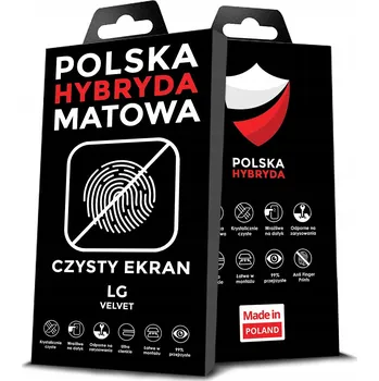 Pouzdro na mobilní telefon FÓLIE MATNÁ PRO LG VELVET HYDROGELOVÁ NA OTISKY PRSTŮ ORIGINÁL
