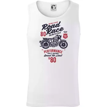 Road Race Motorcycle - Tílko pánské Core - S ( Bílá )