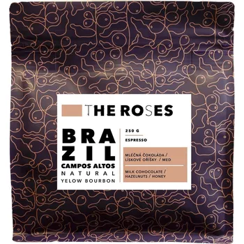 The Roses Brazílie Campos Altos Natural espresso zrnková káva