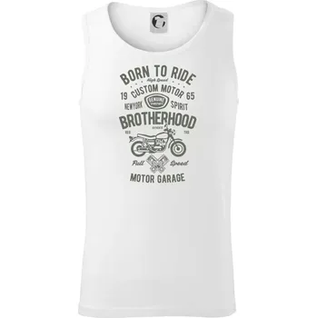 Motorcycle Brotherhood - Tílko pánské Core - XL ( Bílá )
