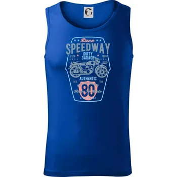 Speedway Motorcycle - Tílko pánské Core - L ( Královská modrá )