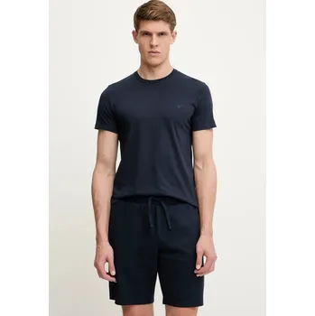 Bavlněné tričko Emporio Armani Underwear EM000377.AF14210 námořnická modř 59X, vel. L