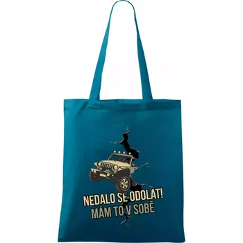 Nedalo se odolat, mám to v sobě offroad - Taška bavlněná - 42 x 38 cm ( Petrolejová )