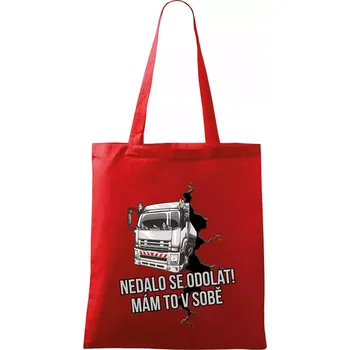 Nedalo se odolat, mám to v sobě kamion - Taška bavlněná - 42 x 38 cm ( Červená )