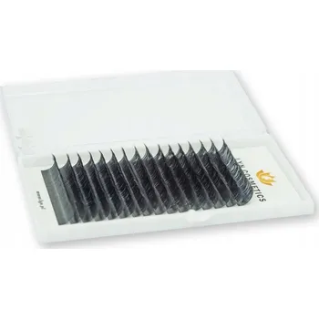 Umělé řasy JEDNOTLIVÉ HEDVÁBNÉ ŘASY PRO PRODLUŽOVÁNÍ C-0,05 #625 - 7 mm