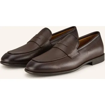 Pánské mokasíny Ferragamo Pánské Mokasíny Typu Penny, tmavě hnědá, 46