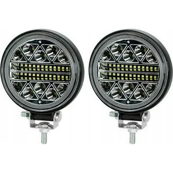 2ks 102W Pracovní halogenová LED lampa reflektor 34LED